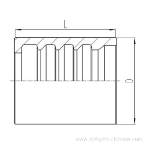 No Skive Ferrule 00110